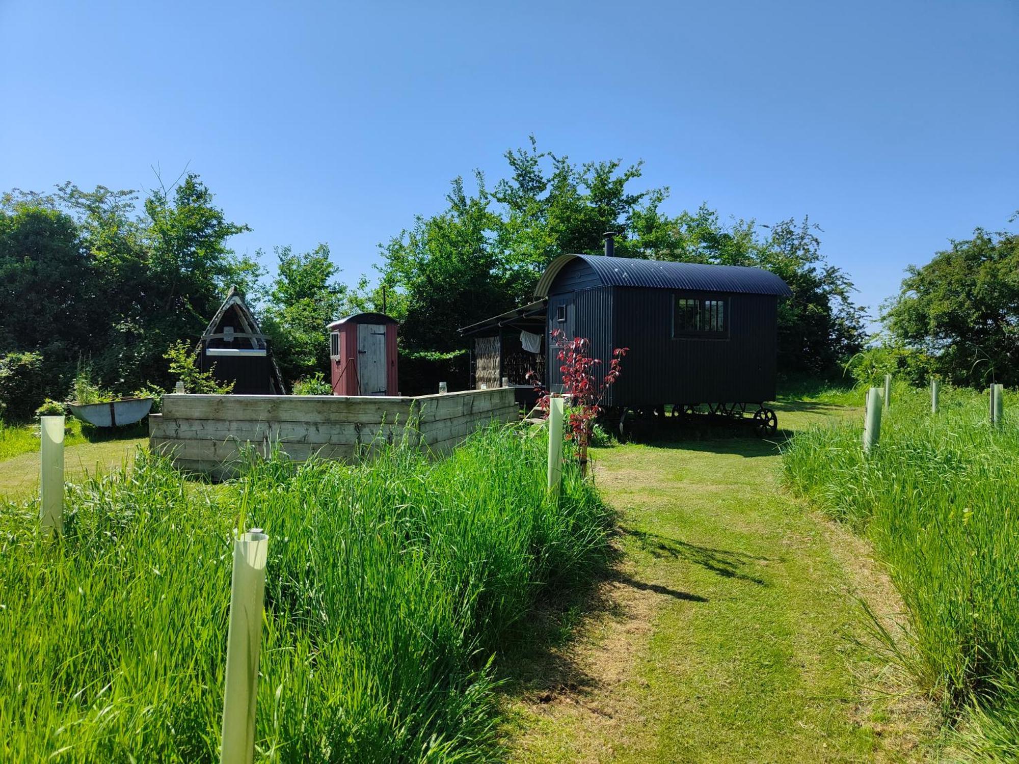 Appartamento Stompy'S Hut Laxfield Esterno foto